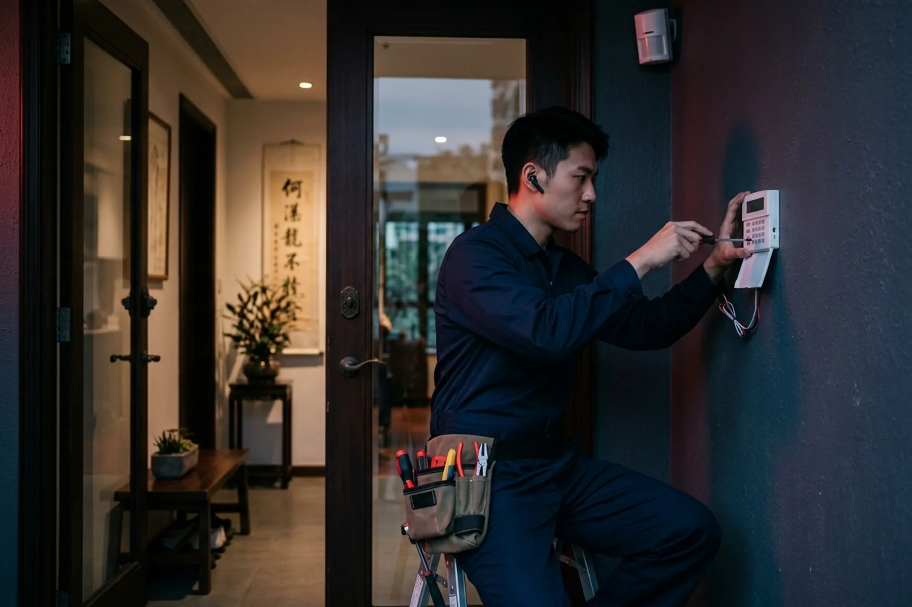 Security Alarm Keypad