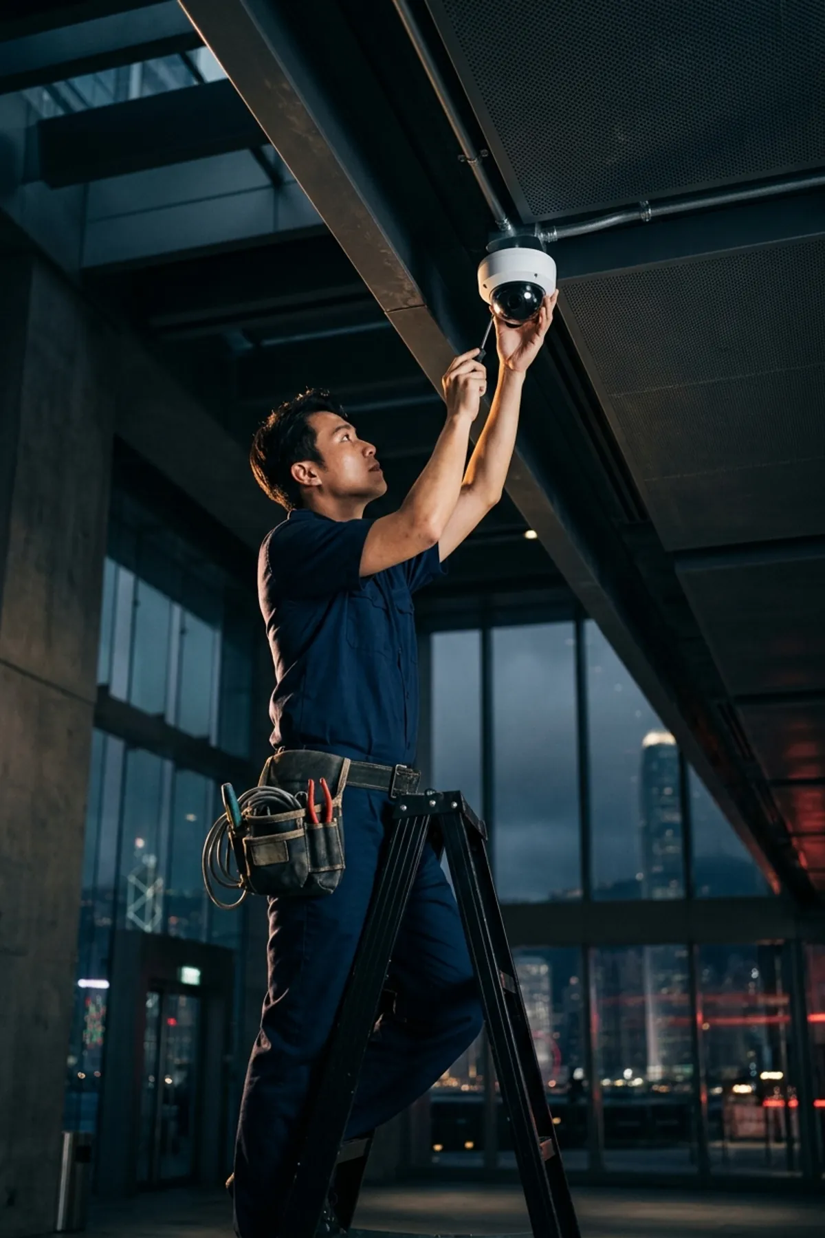 CCTV Security Surveillance Background